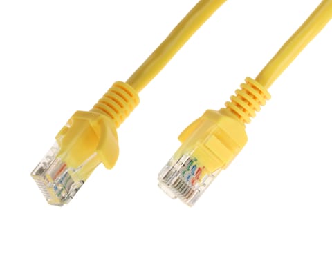PATCH CORD RJ45/0.5-YELLOW 0.5 m at Wasserman.eu