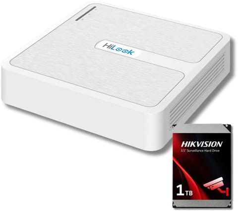 ⁨Rejestrator IP Hilook NVR-104H-D/4P 1TB 4-kanałowy z dyskiem 1TB 4x PoE⁩ w sklepie Wasserman.eu
