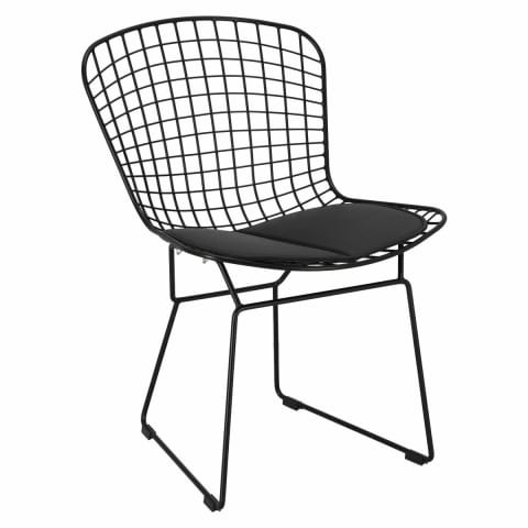 Harry chair black / black pillow at Wasserman.eu
