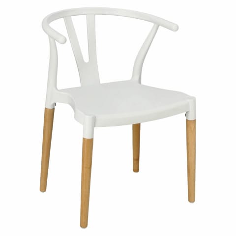 Wicker PP Simplet chair white at Wasserman.eu