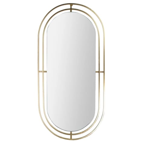 ⁨Avec mirror golden oval⁩ at Wasserman.eu