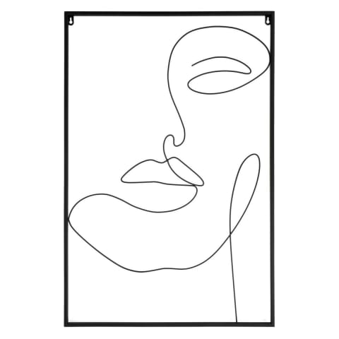 ⁨Obraz metalowy Arty czarny⁩ w sklepie Wasserman.eu