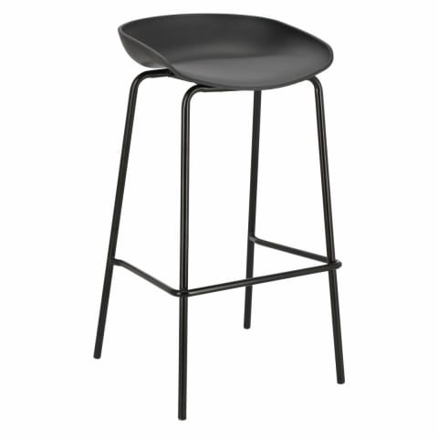 Grego bar stool black 75 cm at Wasserman.eu