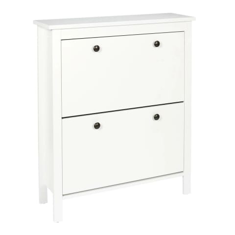 ⁨Szafka na buty Meubl biała⁩ w sklepie Wasserman.eu