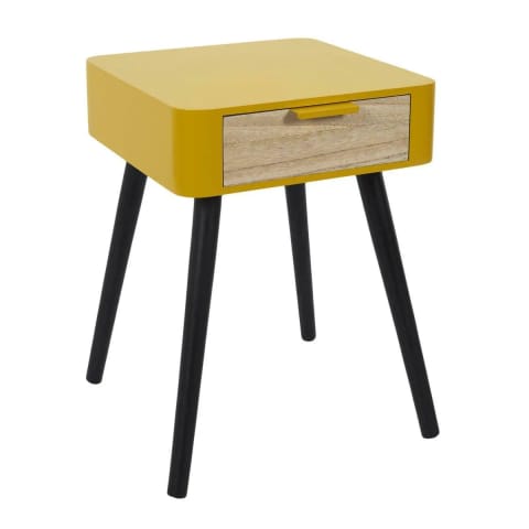 Padano nightstand yellow at Wasserman.eu