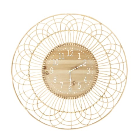 ⁨Zegar Boho Mauu naturalny⁩ w sklepie Wasserman.eu