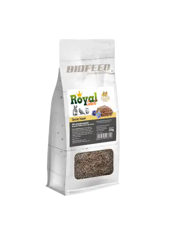 ⁨BIOFEED Royal Snack SuperFood - siemię lniane 250g⁩ w sklepie Wasserman.eu