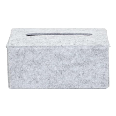 ⁨Pudełko na chusteczki filcowe szare       jasne⁩ w sklepie Wasserman.eu