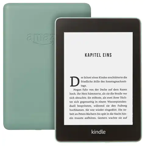 ⁨Amazon Kindle Paperwhite e-book reader Touchscreen 8 GB Wi-Fi Black, Green⁩ at Wasserman.eu