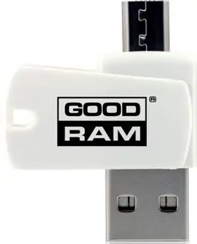 ⁨Czytnik kart GoodRam AO20-MW01R11 (Zewnętrzny; MicroSD, MicroSDHC)⁩ w sklepie Wasserman.eu