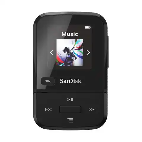 ⁨SANDISK MP3 CLIP SPORT GO 32GB Czarny⁩ w sklepie Wasserman.eu