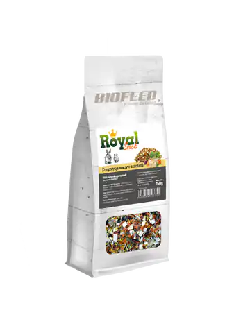 ⁨BIOFEED Royal Snack - pflanzliche Zusammensetzung mit Kräutern 150g⁩ im Wasserman.eu