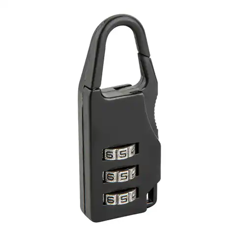 ⁨Combination padlock for luggage 22 mm 3-digit code 90U214⁩ at Wasserman.eu