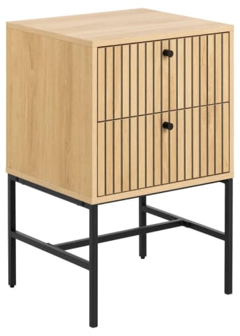 ⁨Szafka nocna Albany dąb naturalny⁩ w sklepie Wasserman.eu