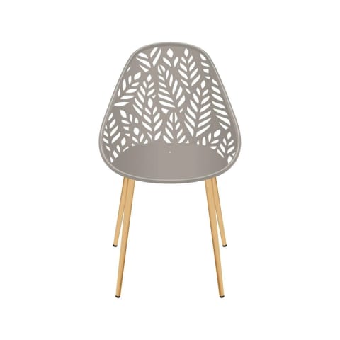 ⁨Krzesło Lucena beżowe⁩ w sklepie Wasserman.eu