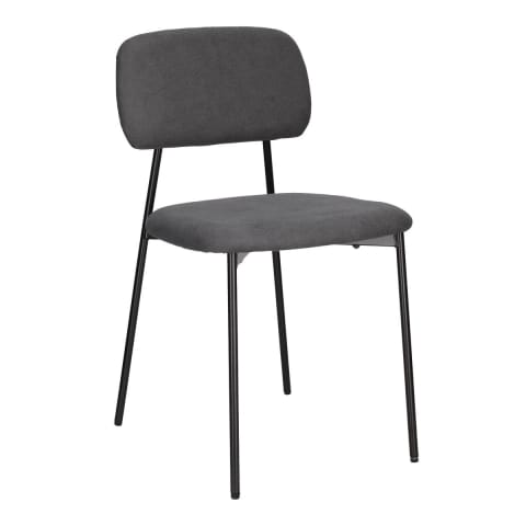 ⁨Krzesło Esther szare ciemne⁩ w sklepie Wasserman.eu