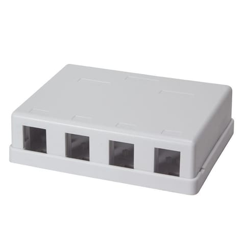LogiLink Keystone Surface Mount Box 4 w sklepie Wasserman.eu