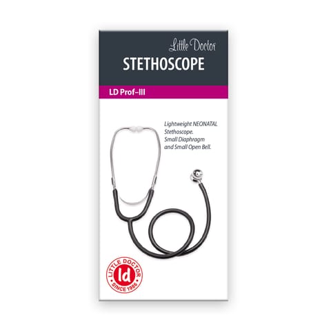 ⁨LD Prof - III Stetoskop neonatalny niebieski/dwugłowicowy/⁩ w sklepie Wasserman.eu