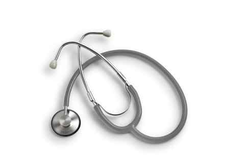 ⁨LD Prof-Plus Stetoskop szary /jednogłowicowy/⁩ w sklepie Wasserman.eu