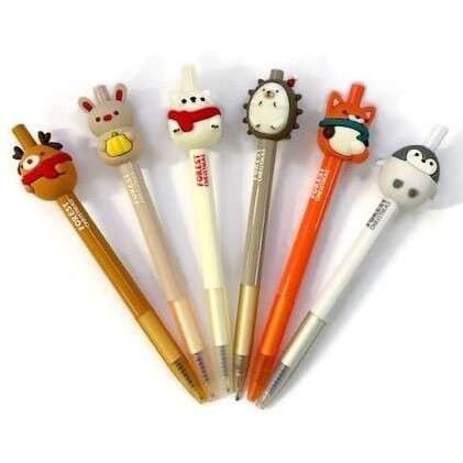 ⁨Długopis ścieralny automatyczny Flexi Abra Kolori Klik Christmas Forest niebieski TT8825 Penmate⁩ w sklepie Wasserman.eu