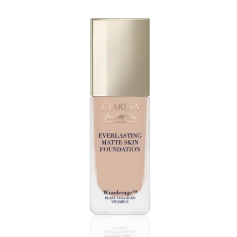 ⁨CLARESA Care All Day Everlasting Matte Skin Foundation Podkład matująco-wygładzający 06 Natural Tan 32 ml⁩ w sklepie Wasserman.eu