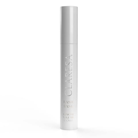 ⁨CLARESA Lash Base Length Volume & Care Baza pod tusz do rzęs wydłużająco-pogrubiająco-pielęgnująca 8 g⁩ w sklepie Wasserman.eu