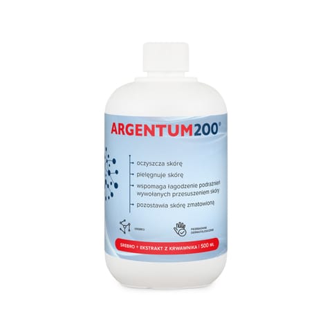 ⁨AURA HERBALS Srebro Argentum 200 tonik 500 ml⁩ w sklepie Wasserman.eu