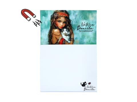 ⁨Notes magnetyczny - N. Bonilla, Kocie opowieści Clary (CARMANI)⁩ w sklepie Wasserman.eu