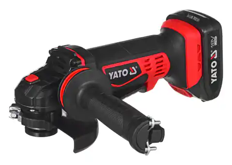 ⁨Yato YT-82826 Winkelschleifer 125 mm 18 V Schwarz, Rot⁩ im Wasserman.eu