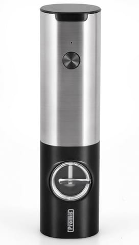 ⁨Elektryczny młynek do pieprzu soli przypraw Promis MP36 akumulatorowy ładowanie USB⁩ w sklepie Wasserman.eu