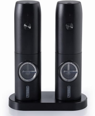 ⁨Elektryczny Młynek Do Pieprzu Soli Przypraw Akku Ładowanie USB Zestaw 2 Szt⁩ w sklepie Wasserman.eu