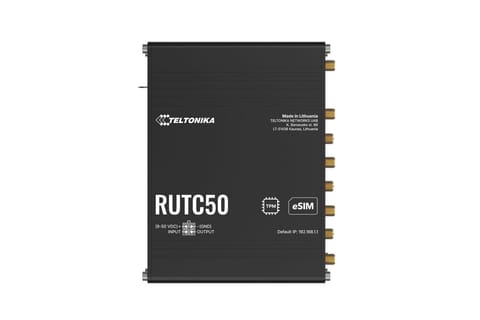 ⁨Teltonika Networks RUTC50 (EU) WiFi 6, 5G LTE⁩ w sklepie Wasserman.eu