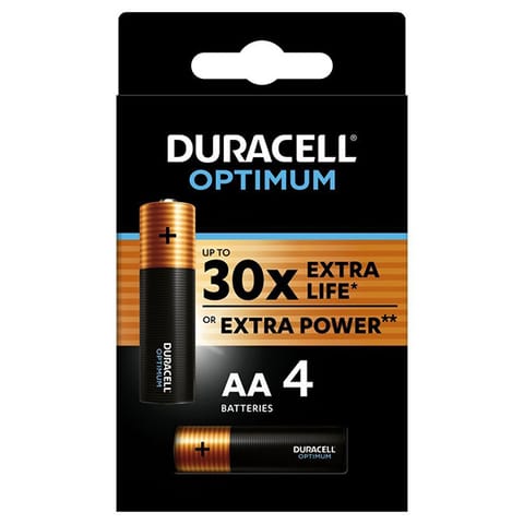 ⁨Optimum AA LR6 batteries blister 4 pieces⁩ at Wasserman.eu
