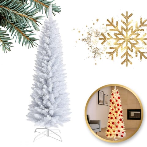 ⁨Duża choinka sztuczna PCV, jak żywa, gęsta SOSNA BIAŁA 150 CM CHO10⁩ w sklepie Wasserman.eu