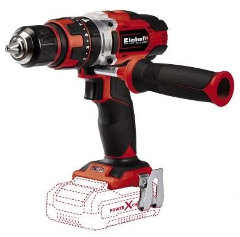 ⁨Einhell Bohrschrauber TE-CD 48 1500 RPM Schwarz, Rot 1,41 kg⁩ im Wasserman.eu