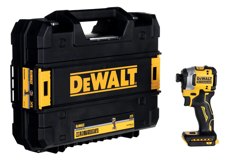 DEWALT DCF850NT-XJ Elektroschrauber/Schlagschrauber 1/4" 18V Schwarz, Gelb im Wasserman.eu