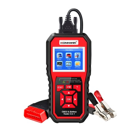 ⁨Diagnostic Meter, OBD2 Scanner, Konnwei KW870 Battery Tester⁩ at Wasserman.eu