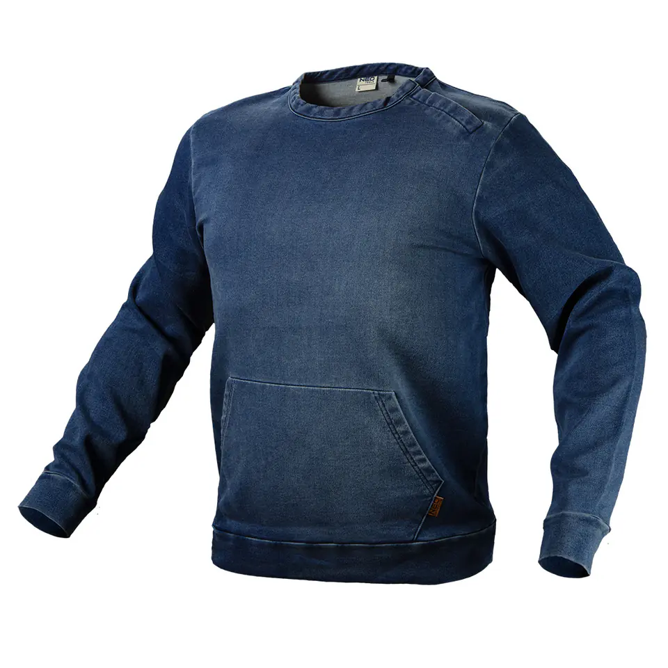 ⁨DENIM work sweatshirt, size XXXL⁩ at Wasserman.eu