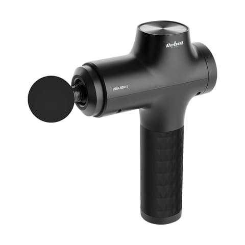 ⁨Massage gun, 8 attachments, REBEL ACTIVE⁩ at Wasserman.eu