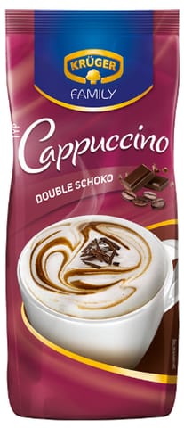 ⁨Kruger Cappuccino Double Schoko 500 g⁩ w sklepie Wasserman.eu