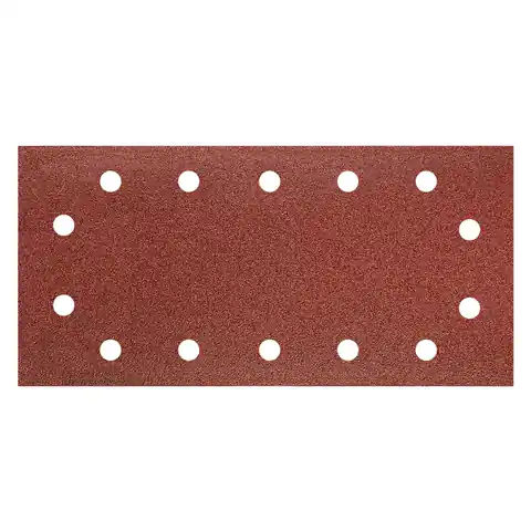 ⁨Velcro sandpaper 115 x 230 mm, K80, 5 pcs., with holes⁩ at Wasserman.eu