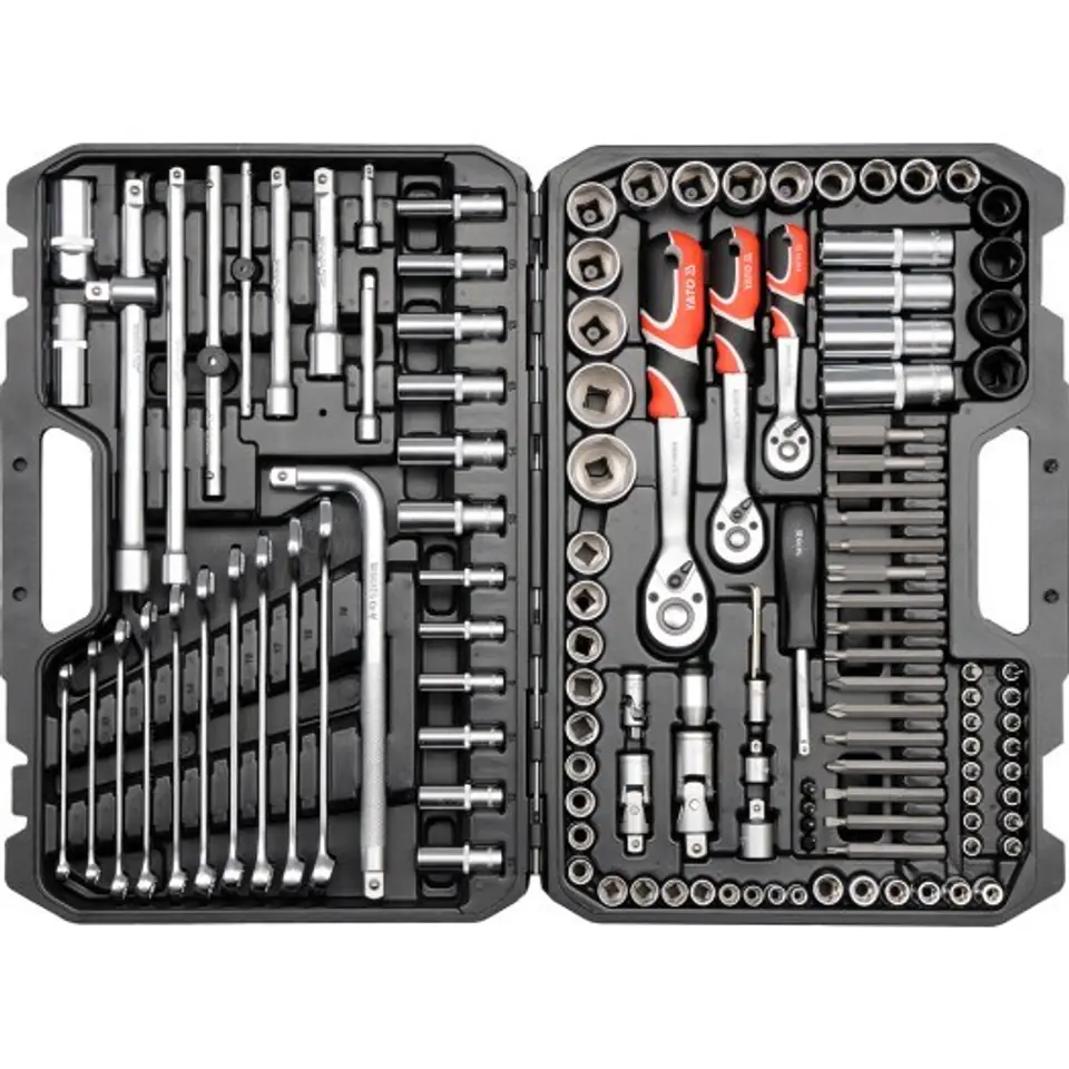 ⁨Yato YT-38872 mechanics tool set 128 tools⁩ at Wasserman.eu