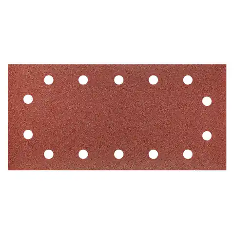 ⁨Velcro sandpaper 115 x 230 mm, K100, 5 pcs., with holes⁩ at Wasserman.eu