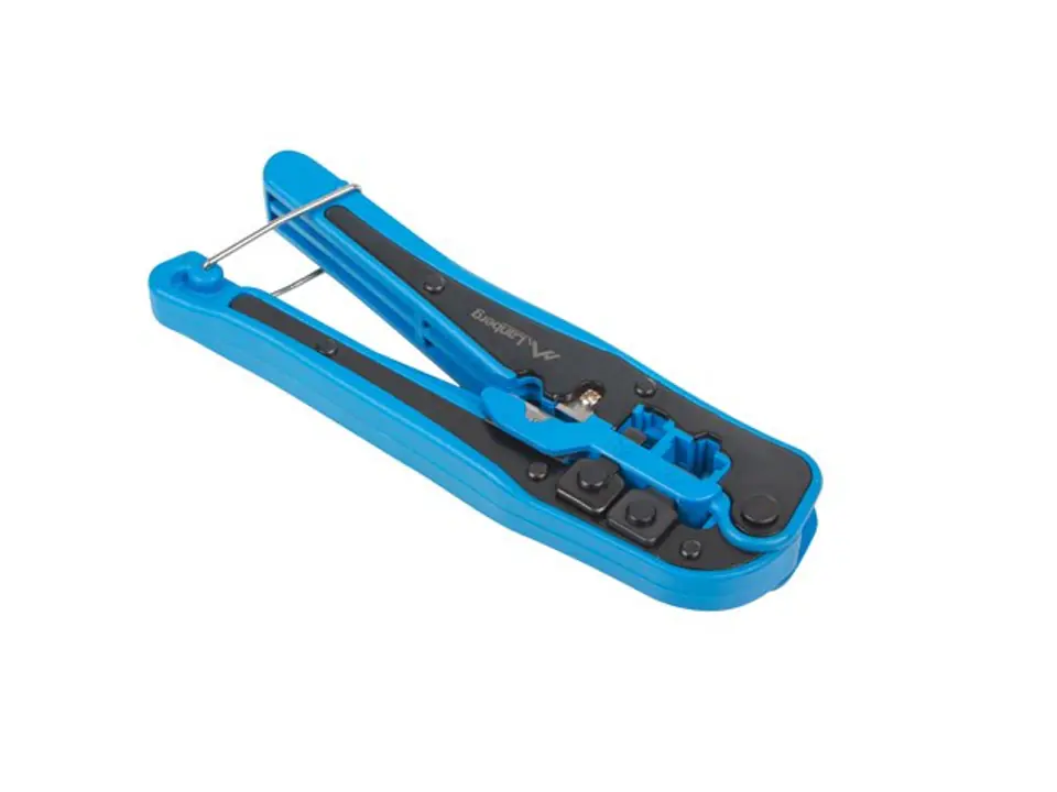 ⁨Lanberg NT-0202 cable crimper Crimping tool Black, Blue⁩ at Wasserman.eu