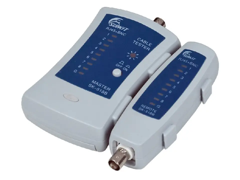 ⁨A-LAN UTP/FTP/BNC Cable Tester NI007⁩ at Wasserman.eu