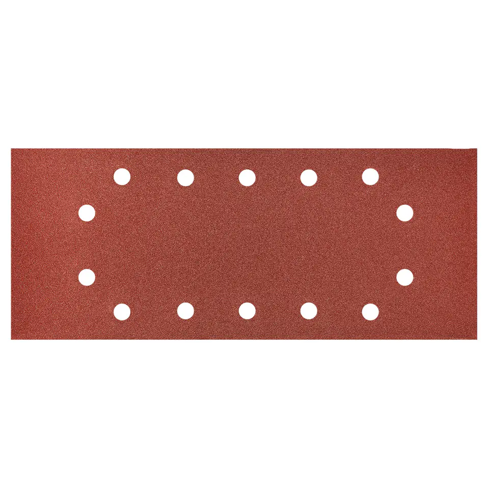 ⁨Sandpaper 115 x 280 mm, K240, 5 pcs., with holes⁩ at Wasserman.eu