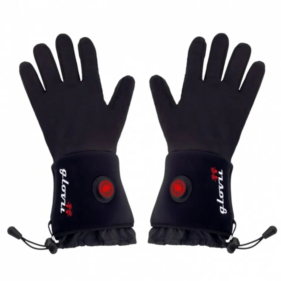 ⁨Glovii universal heated gloves black S-M⁩ at Wasserman.eu