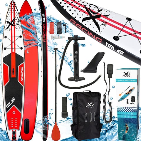 ⁨ZESTAW DESKA SUP 150KG DMUCHANA 381CM XQMAX⁩ w sklepie Wasserman.eu