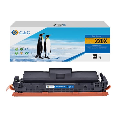 ⁨G&G kompatybilny toner W2200X, NT-PH2200XBK-B-V2-S1, HP W2200X, black, 7500s, high capacity⁩ w sklepie Wasserman.eu