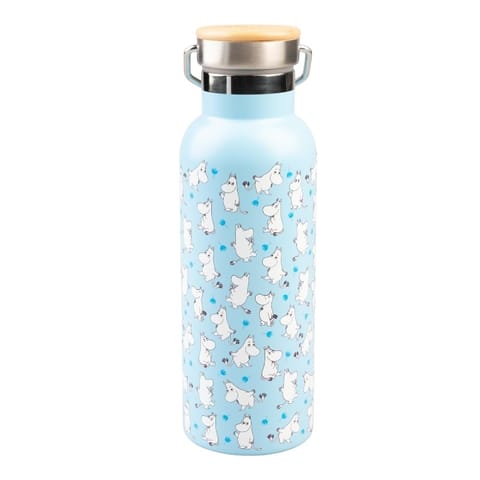 ⁨Muminki - Butelka termiczna ze stali nierdzewnej z uchwytem 500 ml⁩ w sklepie Wasserman.eu